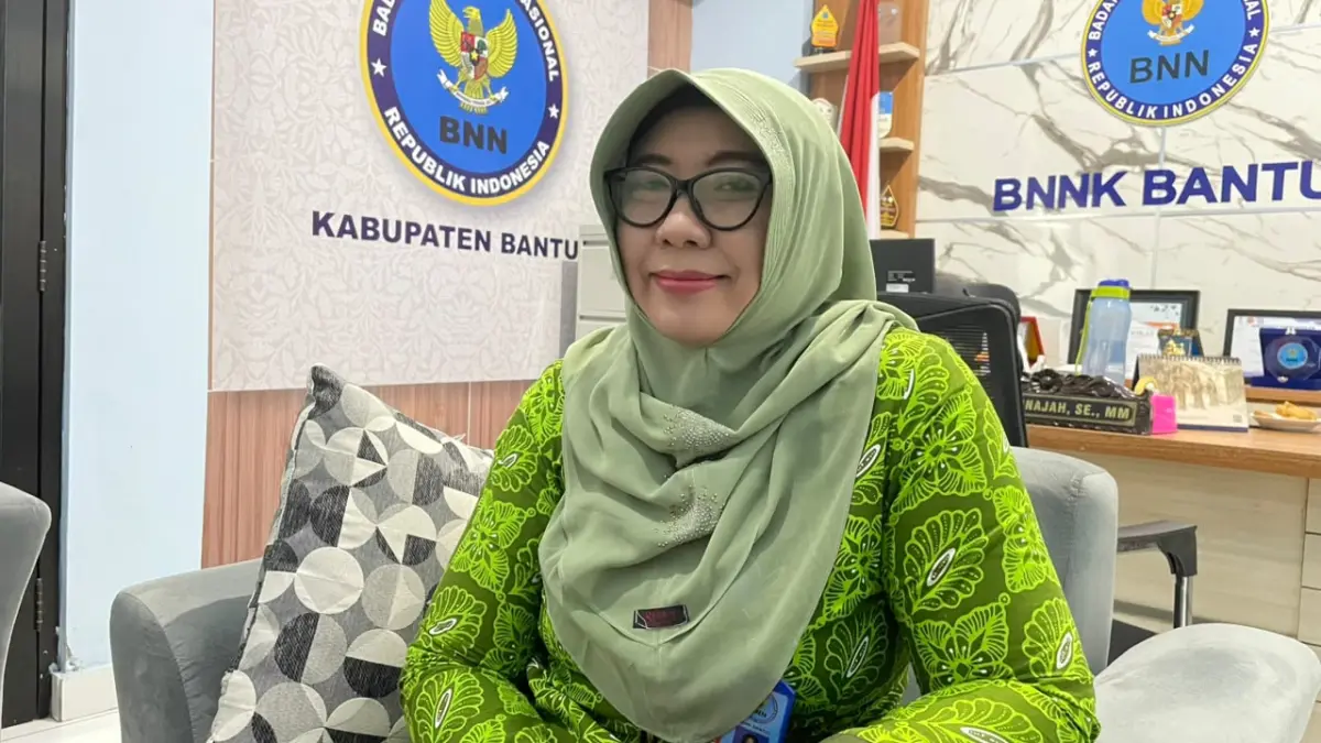 Kepala Badan Narkotika Nasional (BNN) Kabupaten Bantul Arfin Munajah - Aris Romadhon/Radar Jogja