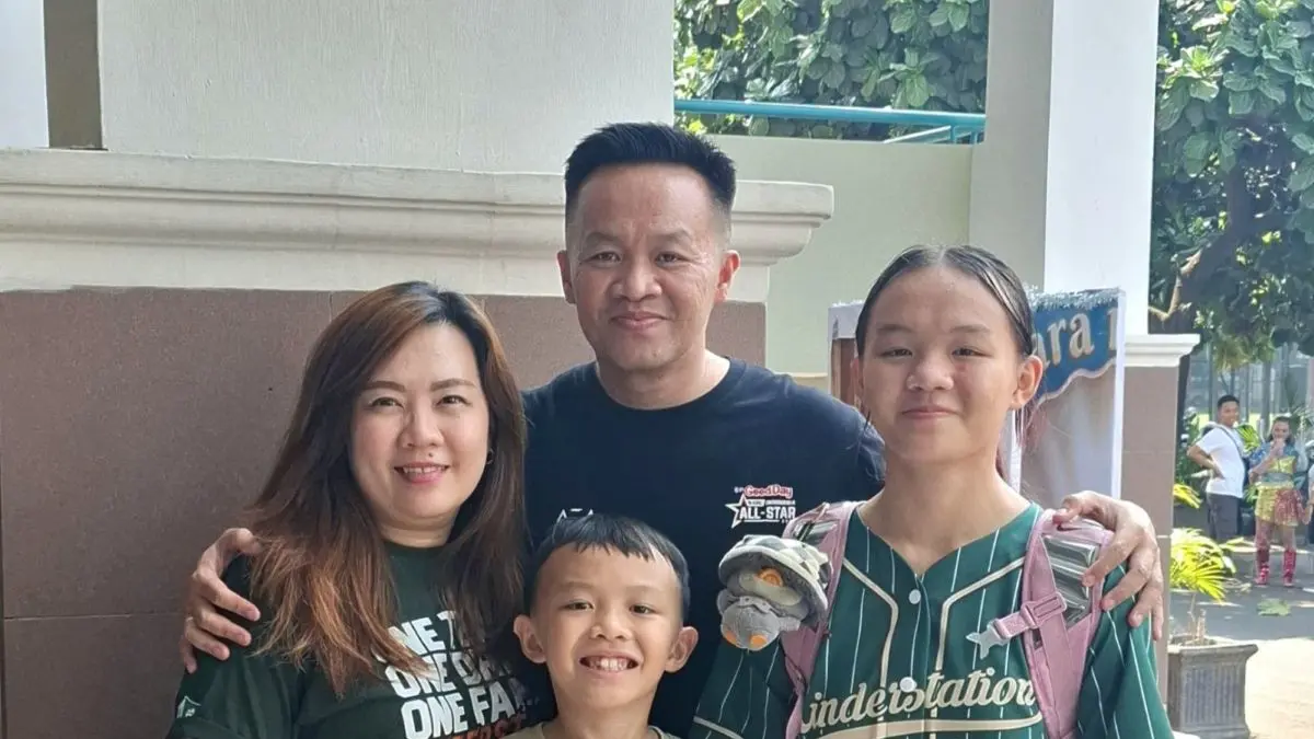 Dukungan keluarga menjadi energi tersendiri bagi Daniella Christabelle Tedjo Seputro