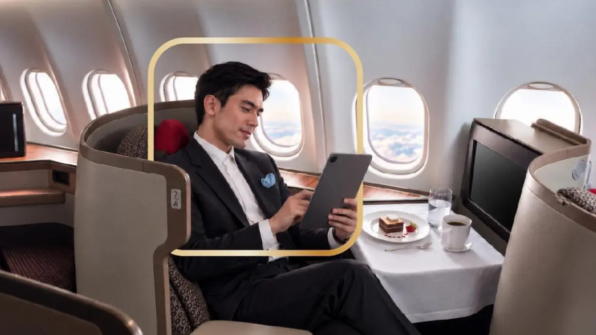 Ilustrasi business traveler. (Author/credit: Dok BRI)