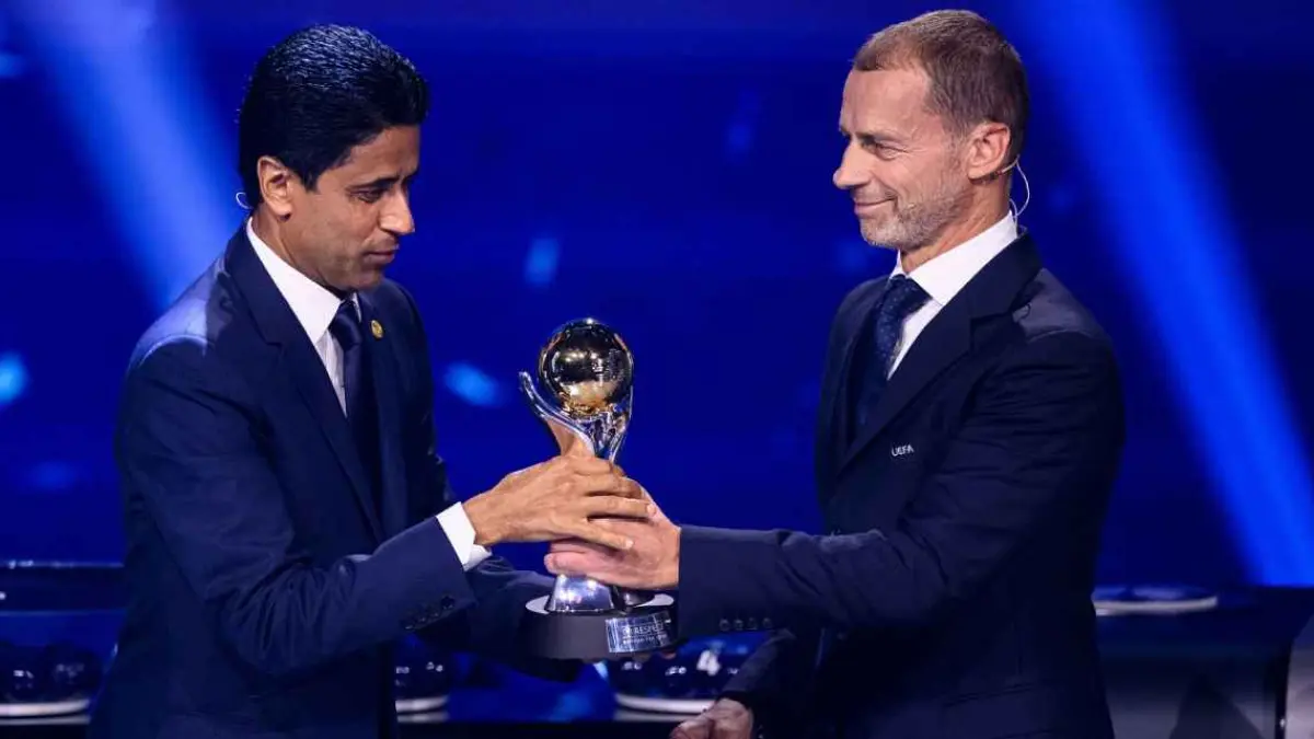 Nasser Al-Khelaifi mendukung Aleksander Ceferin untuk menjabat kembali sebagai presiden UEFA.