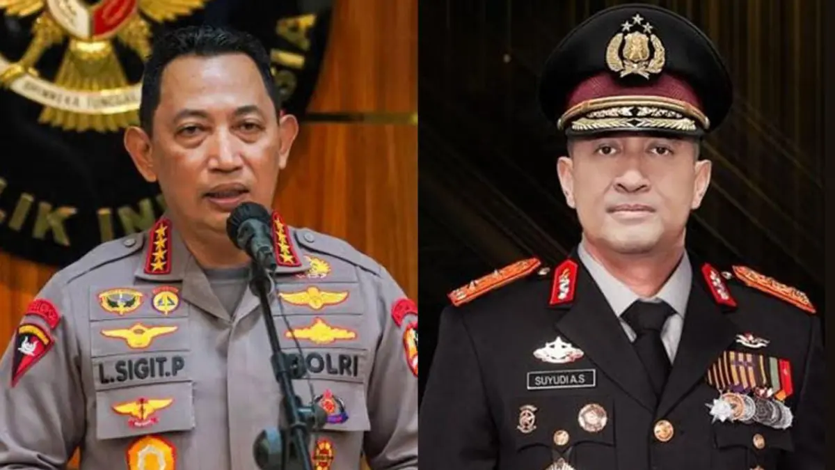 DARI KIRI: Jenderal Listyo Sigit Prabowo dan Suyudi Ario Seto. (Kolase Wikipedia)
