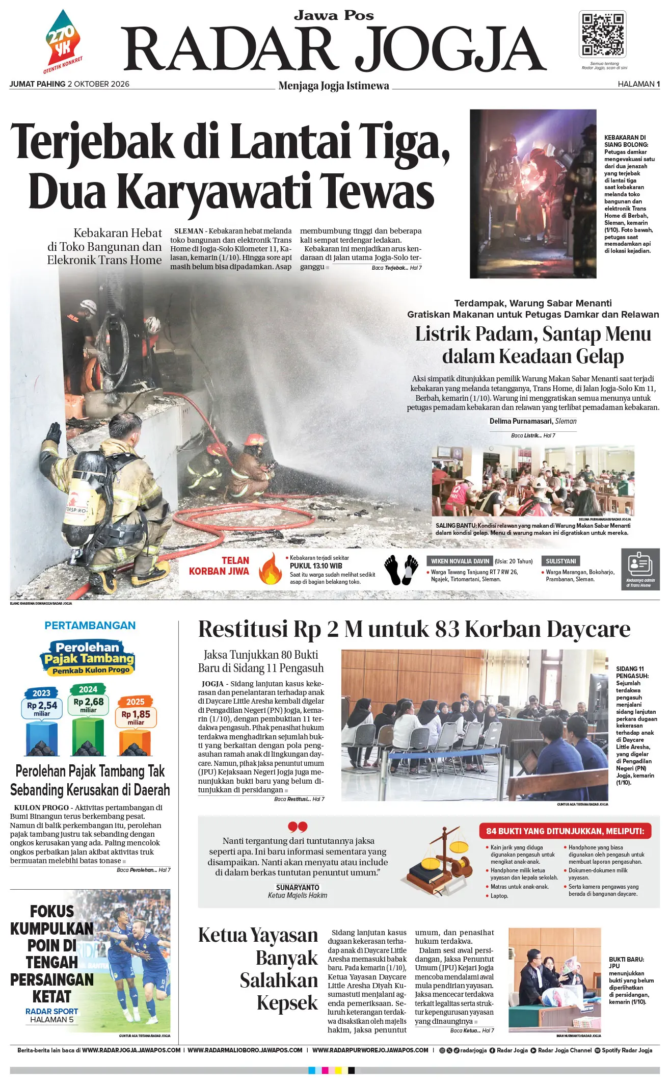 Edisi 2 Oktober 2026