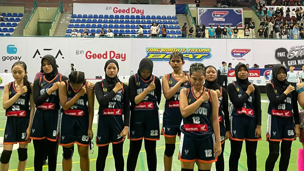 Tim Putri SMAN 8 Yogyakarta Harus Tunduk Tipis di DBL Jogja.