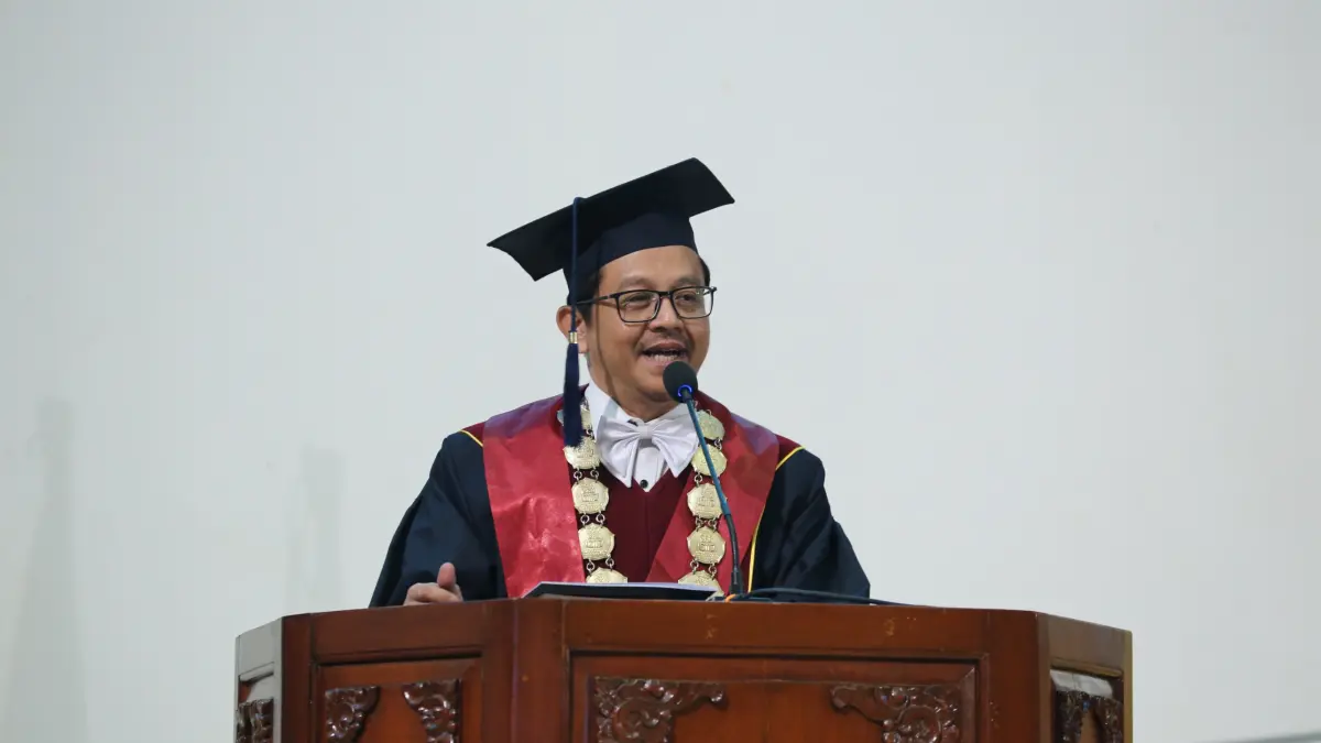 CAPTION: Rektor UIN Sunan Kalijaga Yogyakarta Prof. Noorhaidi. DOKUMENTASI HUMAS UIN SUNAN KALIJAGA