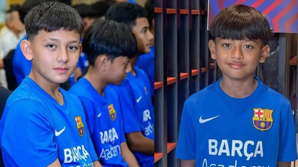 Dua Bocah Jabar Tembus Akademi Barcelona, Ibra dari Bekasi dan Bandung Siap Berlatih di Spanyol