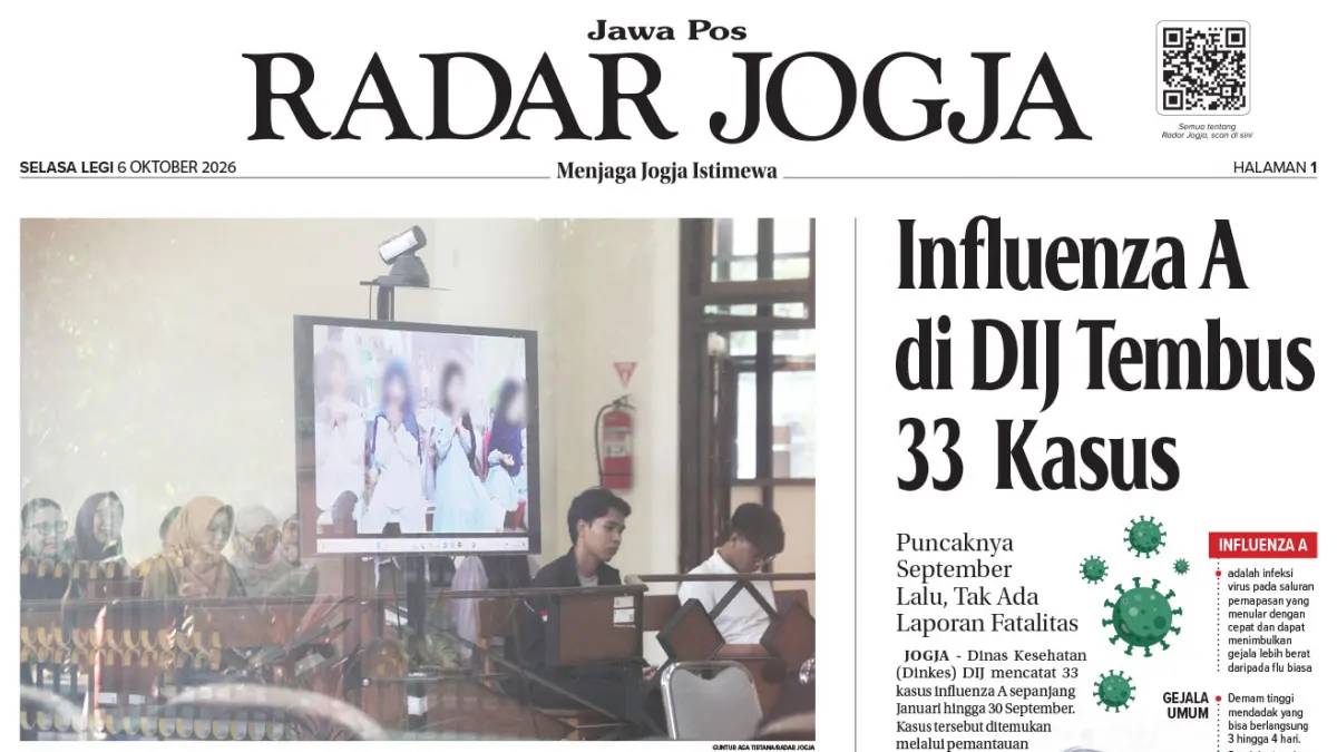Radar Jogja Edisi Selasa, 6 Oktober 2026