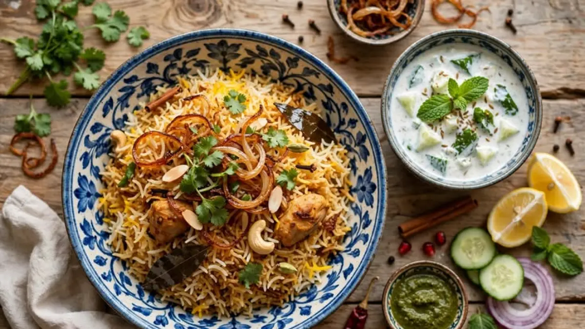 Rekomendasi restoran dengan menu Nasi Briyani di daerah Solo Raya. (Sumber: pinterest)
