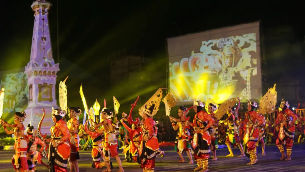 Wayang Jogja Night Carnival 2023. (Sumber Foto: gondokusumankec.jogjakota.go.id)