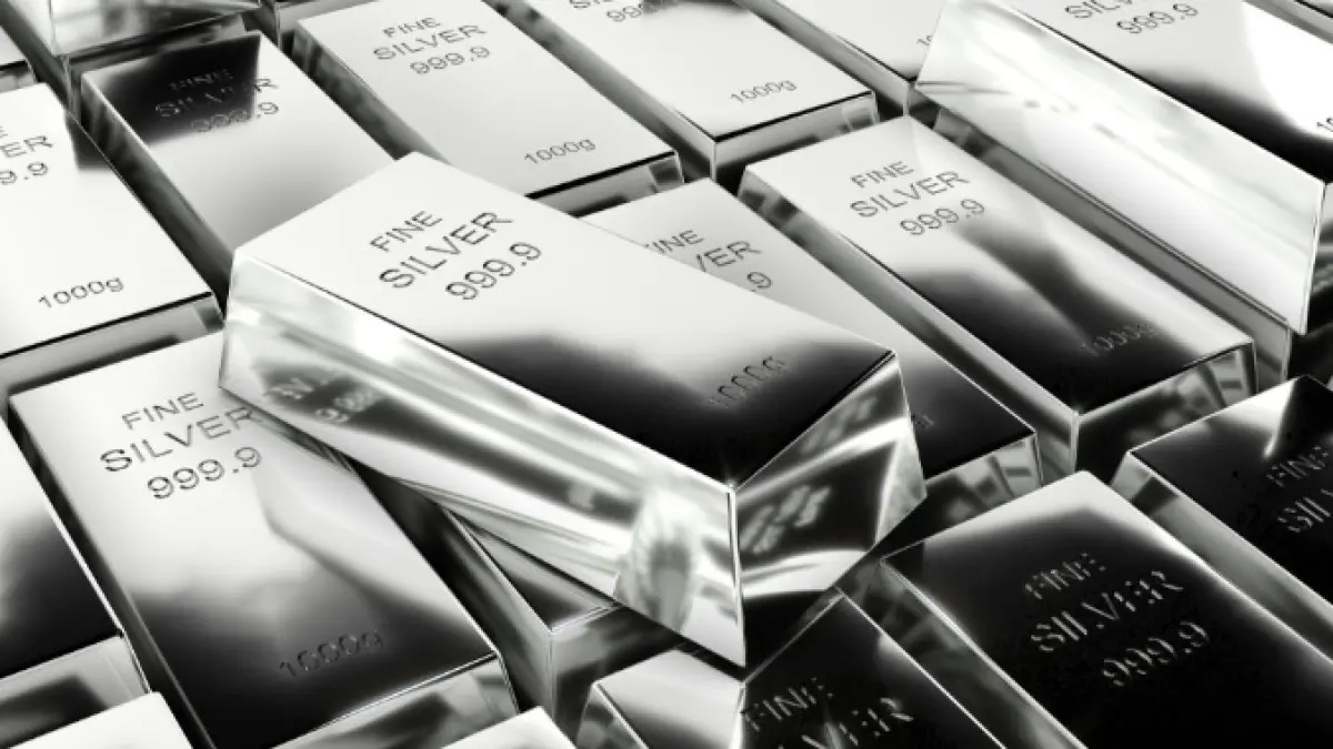 Ilustrasi perak-silver  (AI Generated)