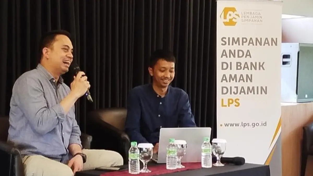 Kepala Divisi Kehumasan Lembaga Penjamin Simpanan (LPS) Rhein Valleno Oktoriansyah.