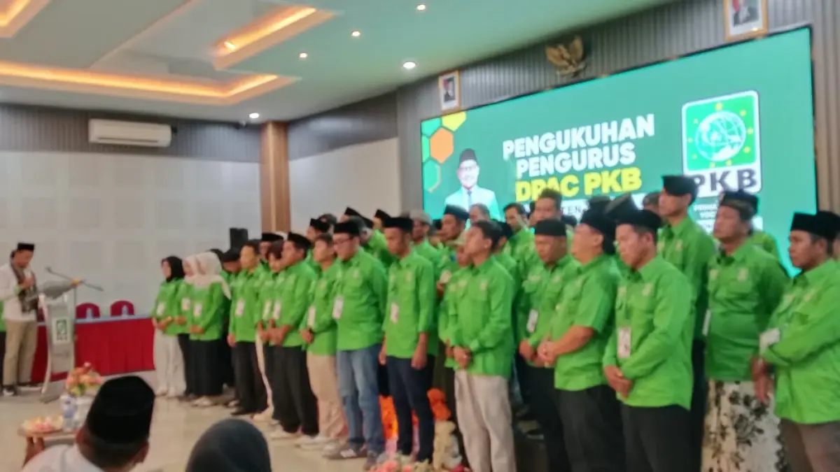 Pengukuhan DPAC PKB se-Kabupaten Sleman, Perempuan dan Anak Muda Kunci Perolehan Suara Pemilu 2029