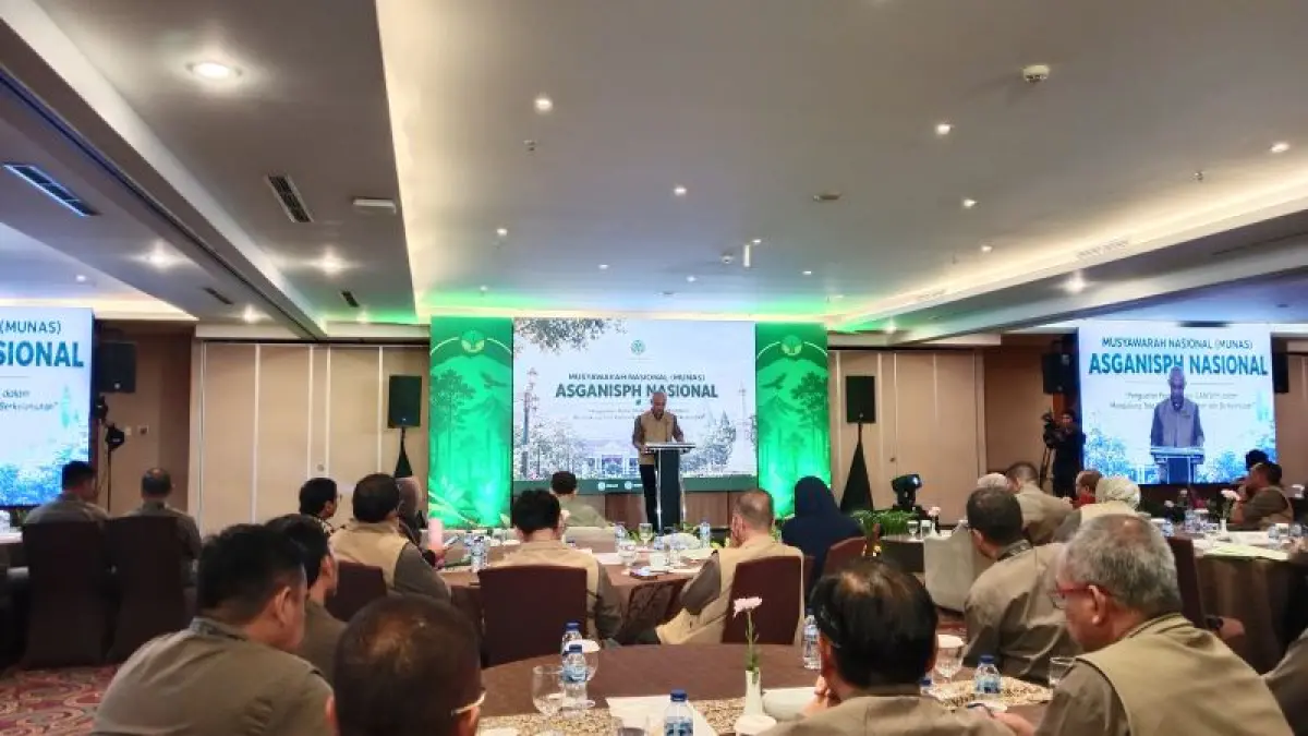 Pelaksanaan Munas ASGANISPH Nasional pada Rabu (14/10). (Delima Purnamasari/Radar Jogja)