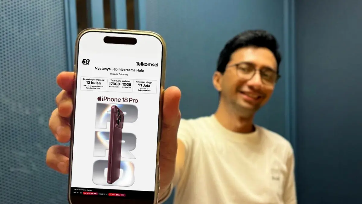 Telkomsel Lengkapi dengan Pilihan Bundling Halo dan SIMPATI untuk  iPhone 18 Pro dan Pro Max