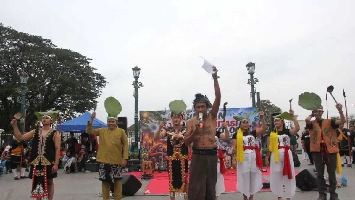 Hutan Bukan Komoditas, Cara Seniman Jogja Suarakan Pemulihan Ekologi lewat Pertunjukan Seni