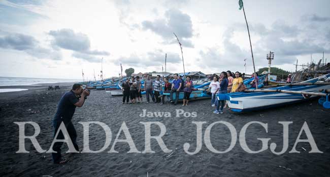 Objek wisata Pantai Depok, Bantul. (Foto: Dokumen Radar Jogja Online)