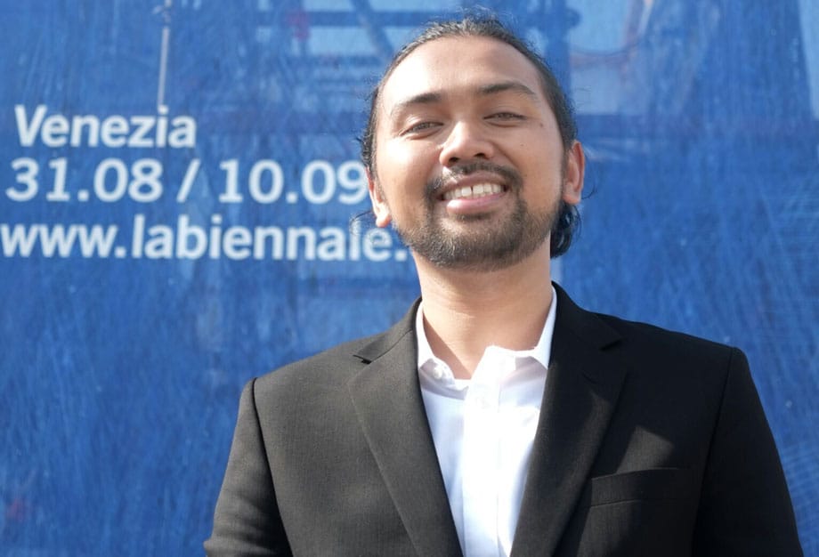SANG SUTRADARA: Bayu Prihantoro Filemon mengaku bangga filmnya bisa lolos seleksi dan diputar di Bussan International Film Festival.