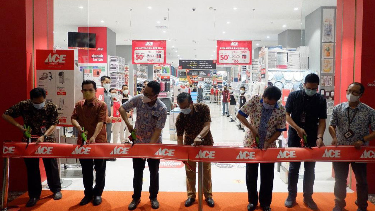 BELANJA LENGKAP: Kini Ace Hardware dapat ditemui di Jogja City Mall. (JCM FOR RADAR JOGJA)
