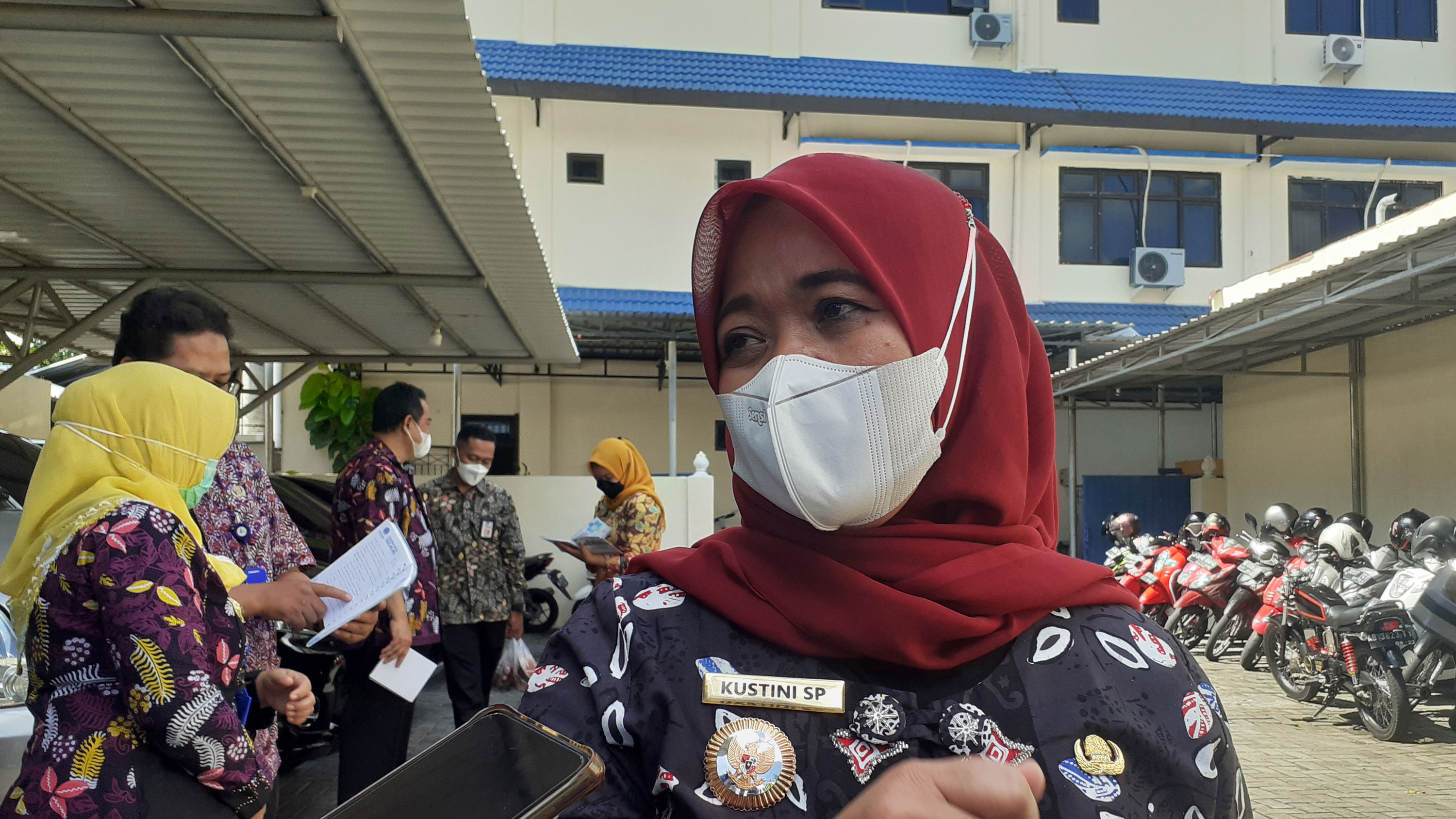  Bupati Sleman Kustini Sri Purnomo.(MEITIKA CANDRA LANTIVA/RADAR JOGJA)