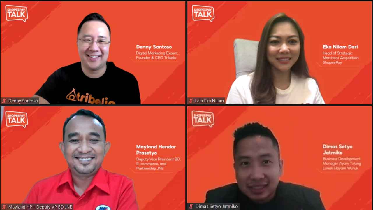 INOVASI: ShopeePay Talk, sebuah platform diskusi interaktif bulanan yang diinisiasi ShopeePay untuk membahas berbagai topik dan informasi yang ringan, trendy dan insightful. (JNE FOR RADAR JOGJA)