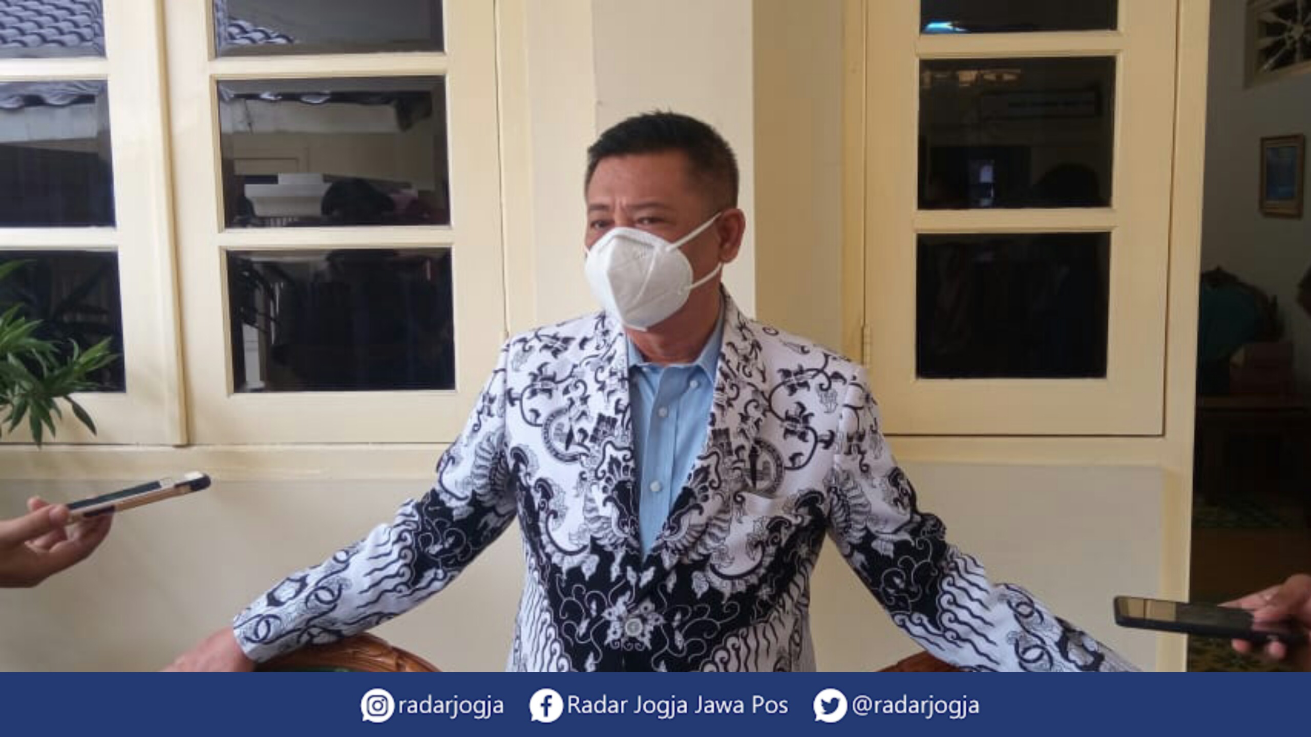 TEGAS : Pemprov DIJ larang ASN Jogjakarta ambil cuti dan berpergian luar kota dari 18 hingga 20 Oktober 2021. (DWI AGUS/RADAR JOGJA)