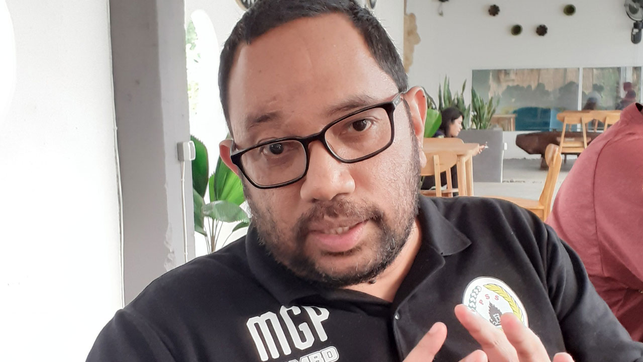 Direktur Utama PSS Marco Gracia Paulo.(DOKUMENTASI RADAR JOGJA)