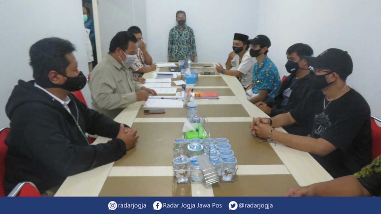 INVESTIGASI : Kantor Perwakilan ORI DIJ resmi memintai keterangan tiga warga binaan pemasyarakatan (WBP) Lapas Kelas IIA Jogjakarta. (DWI AGUS/RADAR JOGJA)