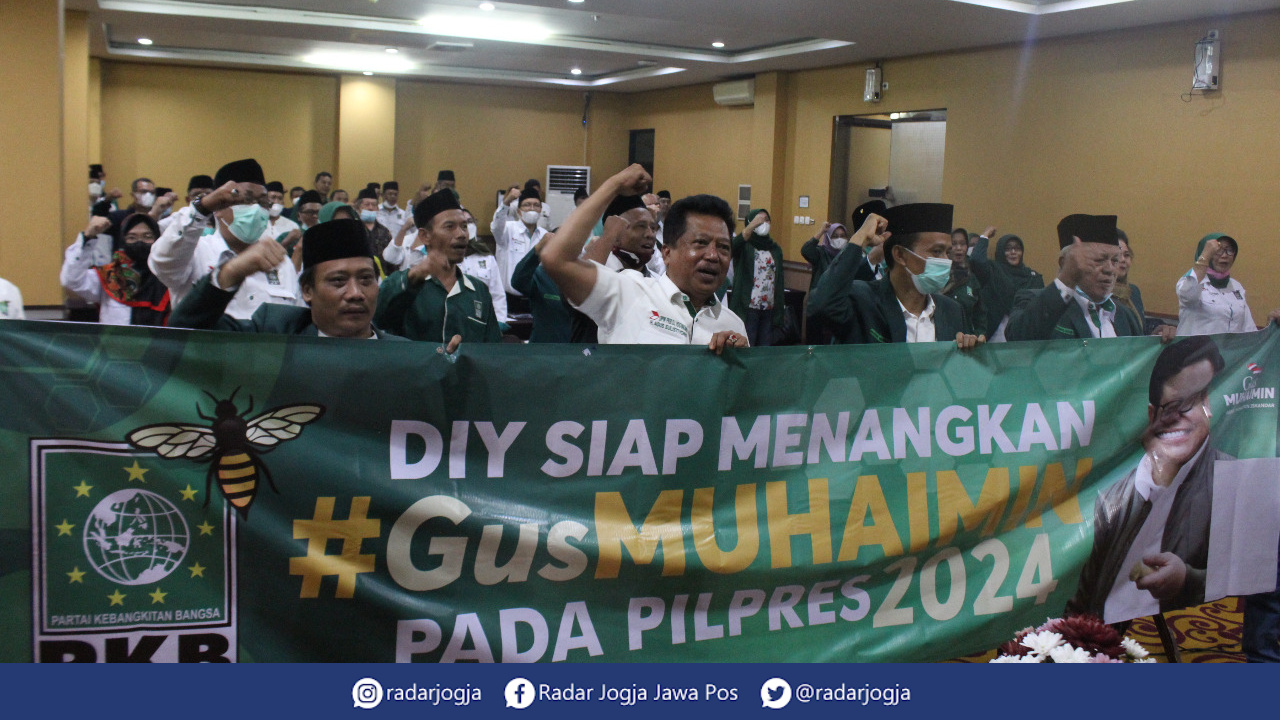 MAJU : DPW PKB DIJ menggelar agenda Muskerwil di Hotel Ros In Sewon, Bantul. Sabtu (18/12). (NANANG FEBRIANTO/RADAR JOGJA)