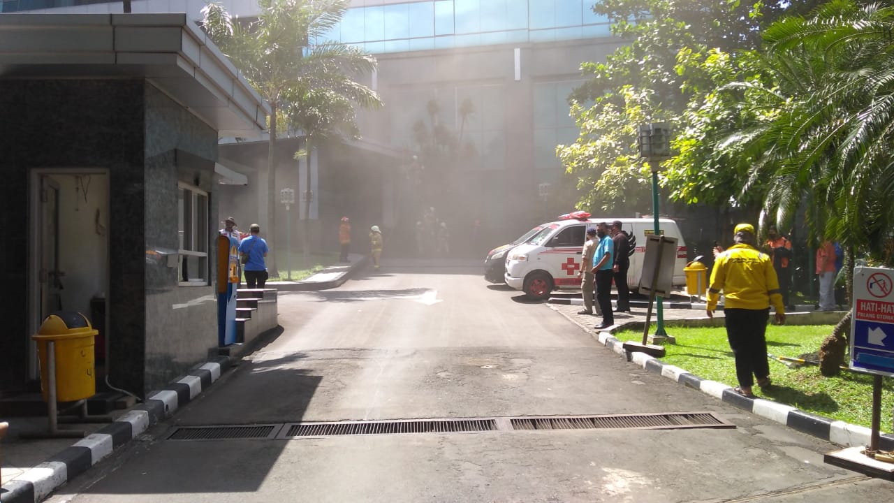 AMAN : Qwords pastikan data tetap aman pasca terbakarnya Gedung Data Center Jakarta, Kamis (2/12). (QWORDS for RADAR JOGJA)