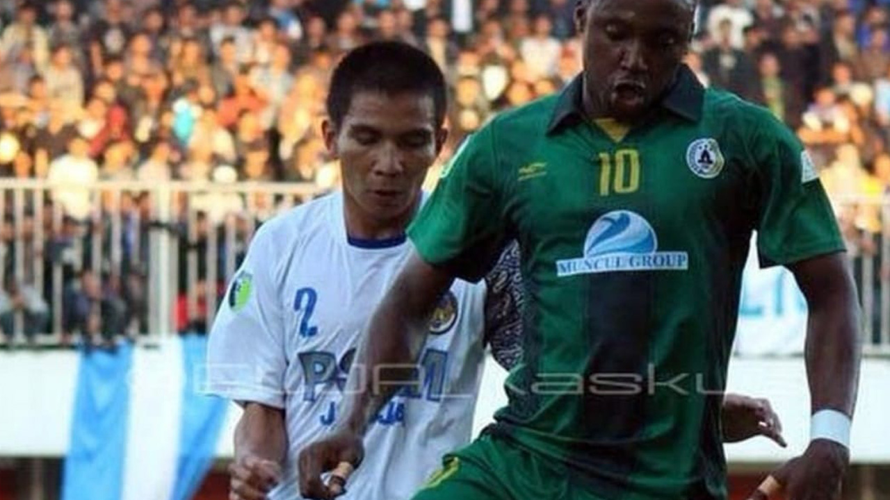 Guy Junior saat memperkuat PSS musim 2014 (FOTO: INSTAGRAM GUY JUNIOR)