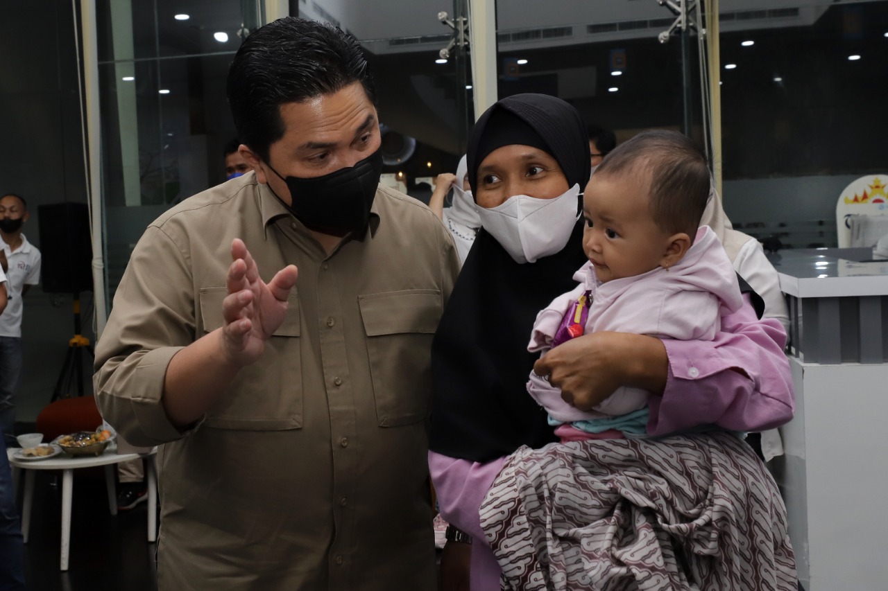 Erick Thohir Menteri Badan Usaha Milik Negara (BUMN) RI