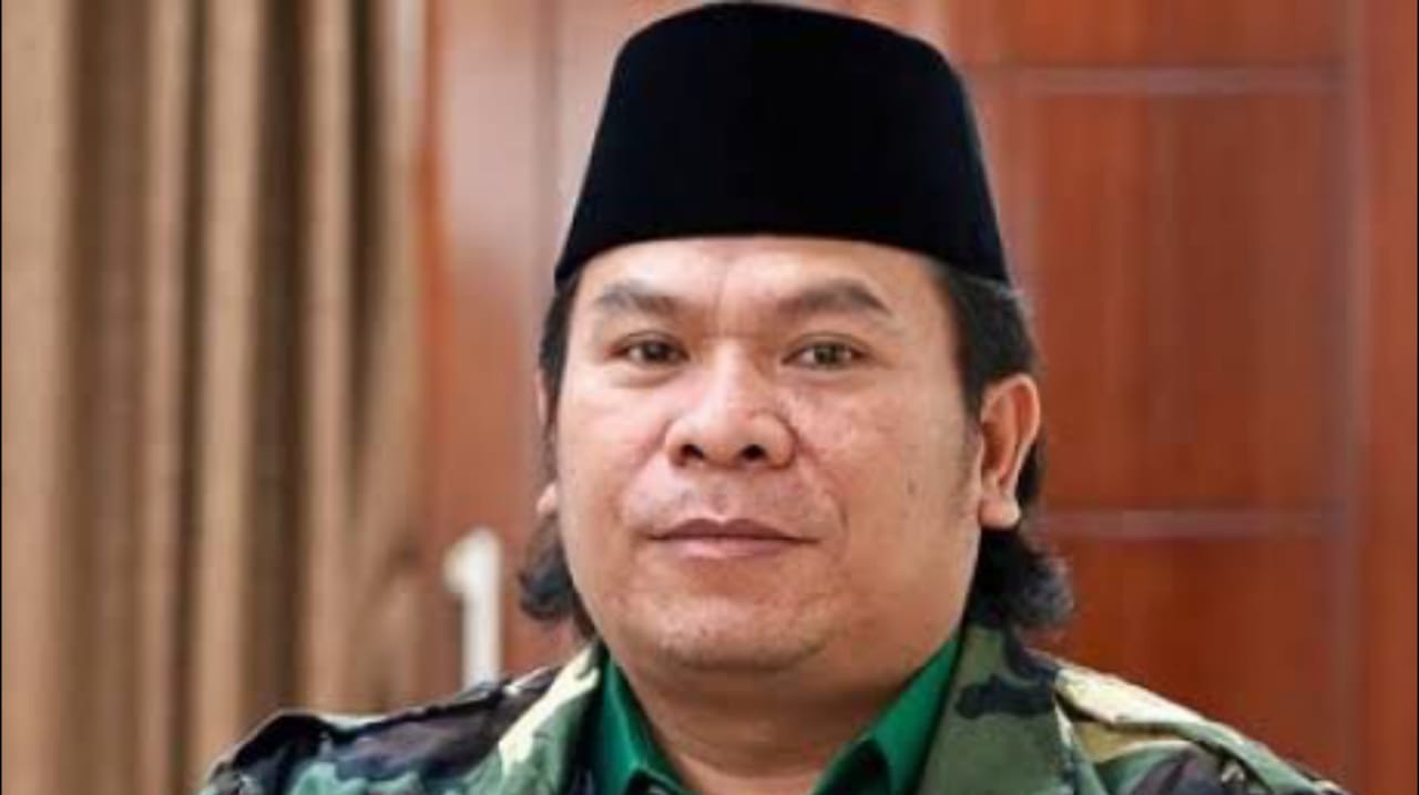 DUKUNG : Ketua GP Ansor Luqman Hakim mendukung Polri atas penetapan Ferdinand Hutahaean menjadi tersangka.