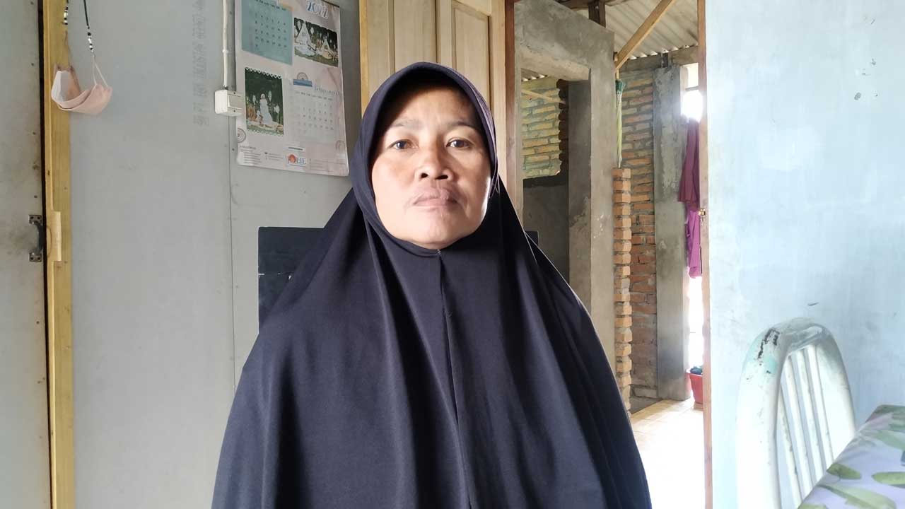 WELAS ASIH, ADIK KANDUNG SUJUD KENDANG.(IWAN NURWANTO/RADAR JOGJA)