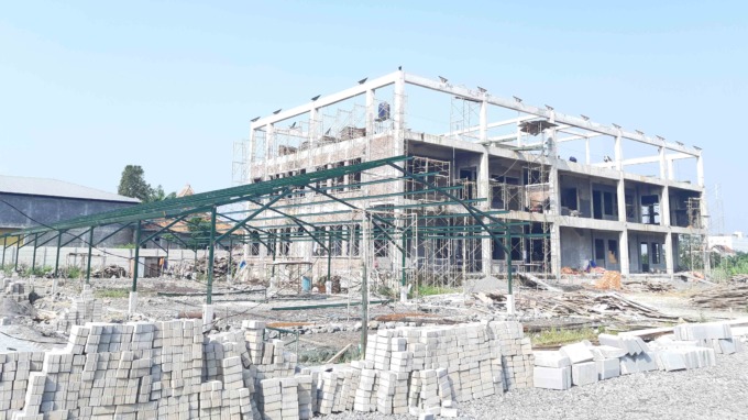 BANGUNAN BARU: Universitas Widya Mataram (UWM) terus mengepakkan sayapnya. Salah satunya dengan membangun  Kampus III Jl. Tatabumi Selatan, Banyuraden, Gamping, Sleman. (UWM FOR RADAR JOGJA)