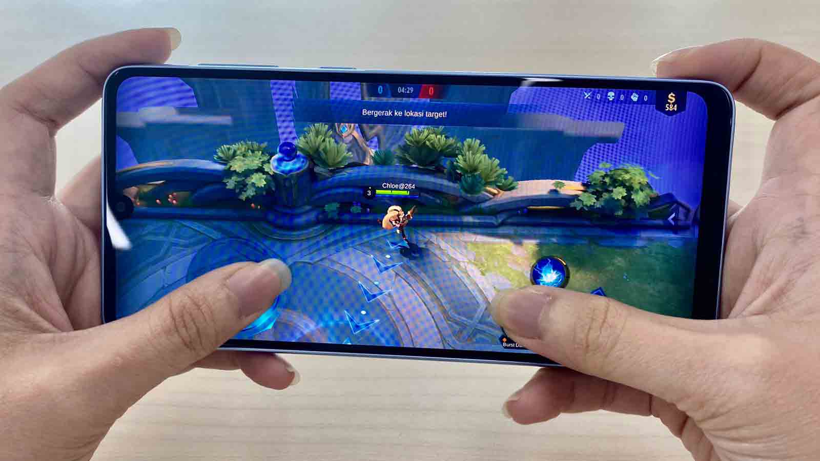 AWESOME: Galaxy A33 5G memiliki refresh rate 90hz yang bikin pengalaman main game lebih puas. (SAMSUNG ELECTRONICS INDONESIA FOR RADAR JOGJA)
