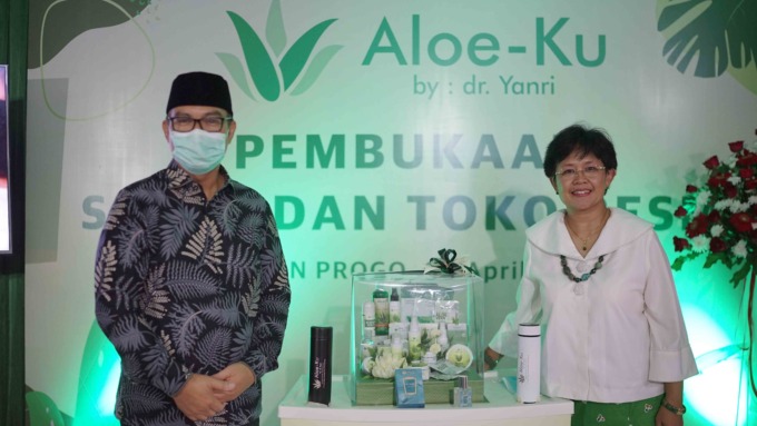KECANTIKAN ALAMI: Kini terdapat produk lidah buaya asal Kulonprogo Aloe-Ku yang fokus memanfaatkan lidah buaya untuk kecantikan. (ALOE-KU FOR RADAR JOGJA)