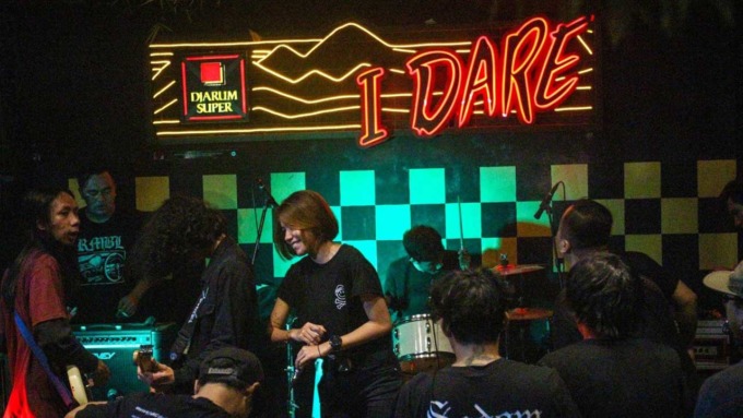 EKSIS: Cia tak menjadikan musik sebagai tujuan utama sepenuhnya. Ia hanya ingin membuat sesuatu yang baru.(ISTIMEWA)