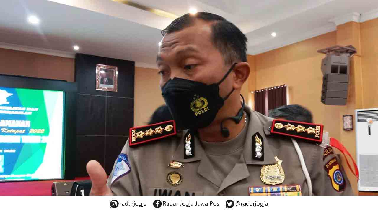 Dirlantas Polda DIJ Kombes Pol Iwan Saktiadi. (ALFI ANNISSA KARIN/ RADAR JOGJA)