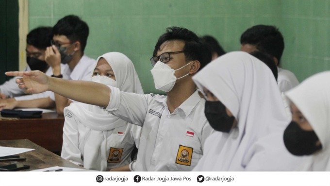 Ilustrasi Kegiatan Belajar Mengajar (KBM).(RADAR JOGJA FILE)