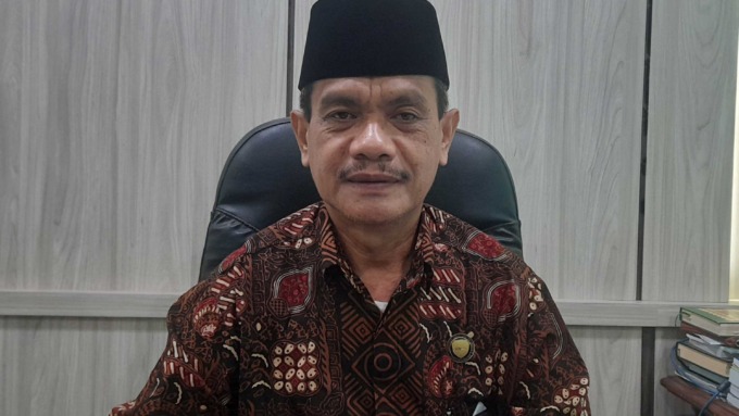 Kepala Kemenag Kota Jogja Nur Abadi.(SITI FATIMAH/RADAR JOGJA)