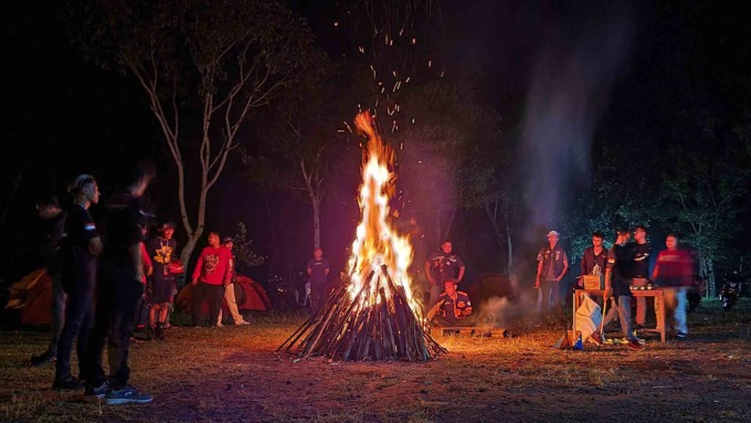 Astra Motor Yogyakarta selaku Main Dealer sepeda motor Honda wilayah Jogjakarta, Kedu, dan Banyumas menghadirkan “Honda Bikers Adventure Camp Yogyakarta” di Bumi Perkemahan Lembah Merapi. (HONDA FOR RADAR JOGJA)