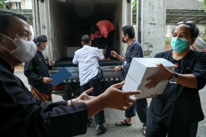 GERAK CEPAT : Provinsi Jawa Tengah kembali mendapat alokasi vaksin untuk penyakit mulut dan kuku (PMK) sejumlah 75.500 dosis. (PEMPROV JATENG for RADAR JOGJA)