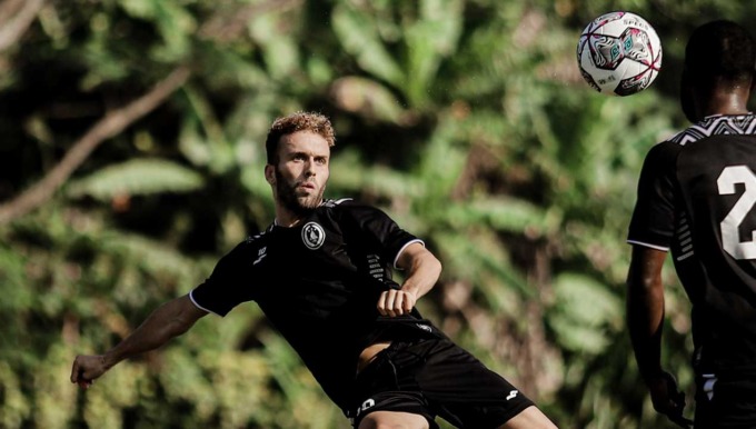 TUNGGU PEMBUKTIAN : Jose Pedro Magalhaes Valente atau Ze Valente mengikuti latihan bersama PSS Sleman. Ze sudah tidak sabar melakoni debut bersama Super Elja.(DOK PSS SLEMAN)