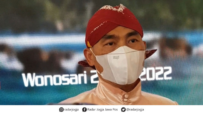 Bupati Gunungkidul, Sunaryanta.(RADAR JOGJA FILE)