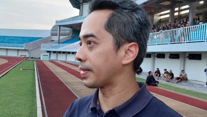 Chief Executive Officer (CEO) PSIM Bima Sinung Widagdo.(ANA R. DEWI/RADAR JOGJA)