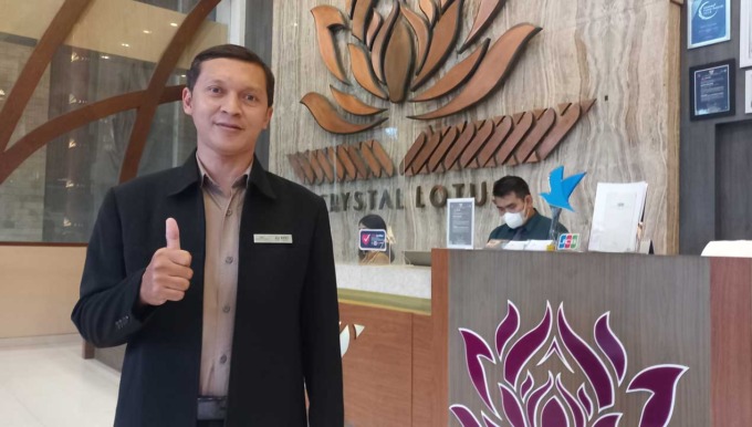 General Manager Crystal Lotus Hotel Jogjakarta Ali Rifki.(MEITIKA CANDRA LANTIVA/RADAR JOGJA)