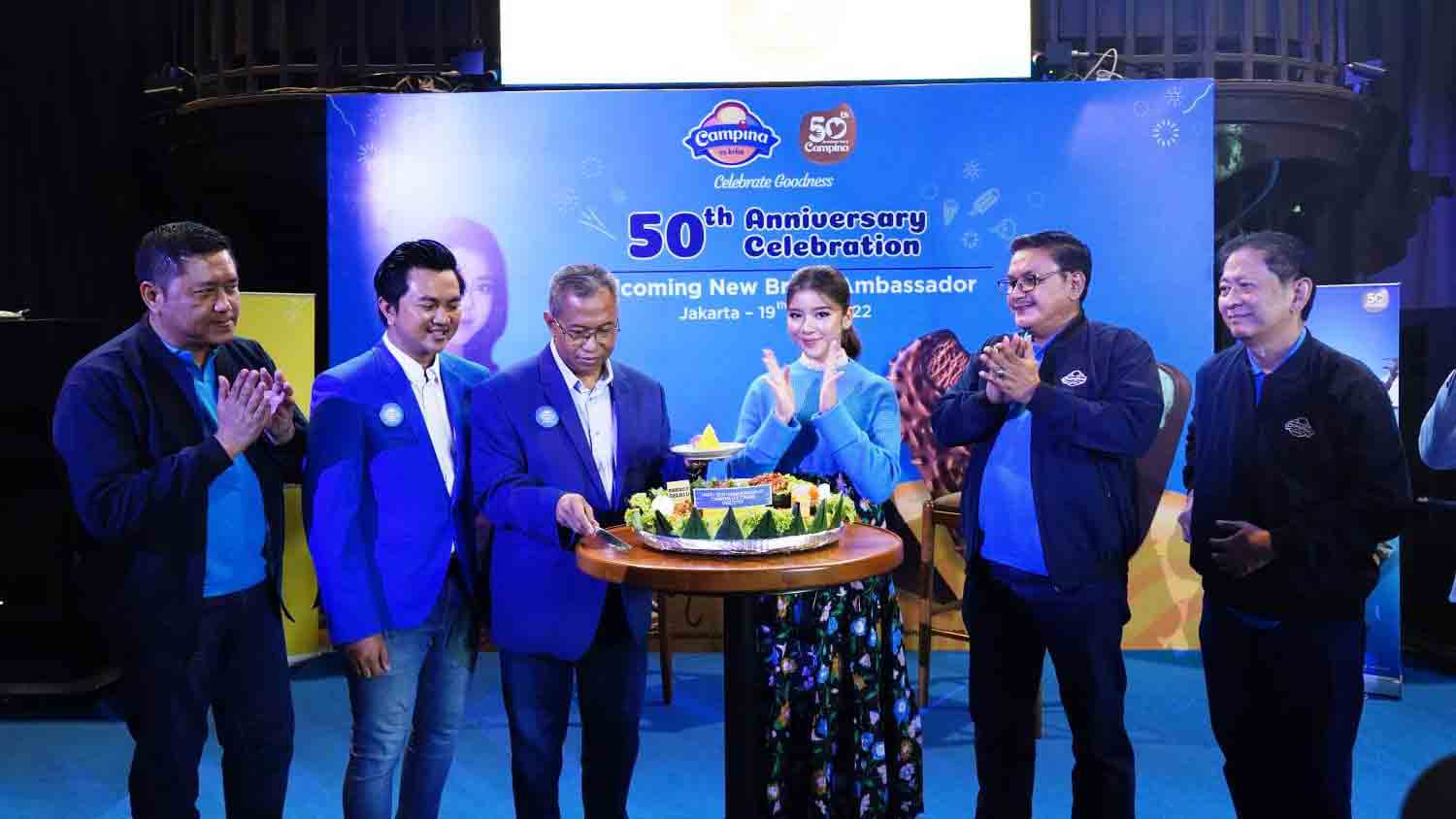 BRAND AMBASSADOR: Campina mengumumkan Tiara Andini sebagai brand ambassador barunya. (CAMPINA FOR RADAR JOGJA)