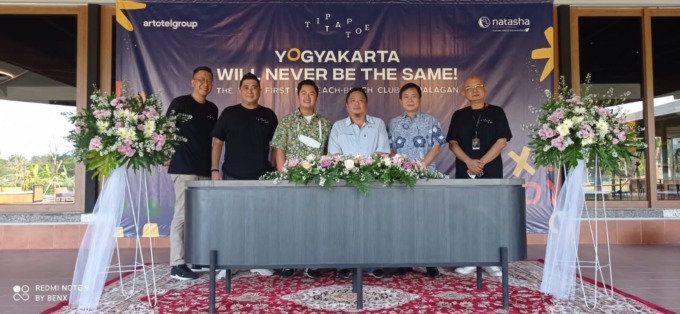 KOLABORASI : ARTOTEL Group gandeng dengan PT. Pesona Natasha Gemilang untuk mengelola F&B outlet terbarunya yaitu Tip Tap Toe. (ISTIMEWA)