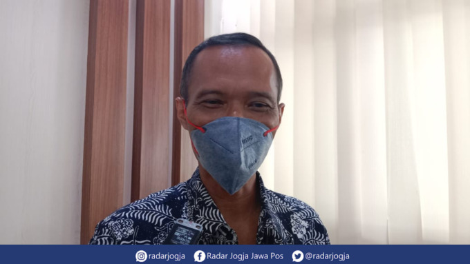 OPTIMIS : Kepala Dispora Sleman Agung Armawanta saat ditemui di Gedung Setda Sleman, Kamis (25/8). (ANNISSA KARIN/RADAR JOGJA)