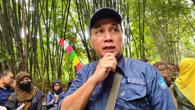 Direktur Jenderal Kebudayaan, Kementerian Pendidikan dan Kebudayaan (Kemendikbud) Riset dan Teknologi (Ristek) Hilmar Farid.(Naila Nihayah/Radar Jogja)