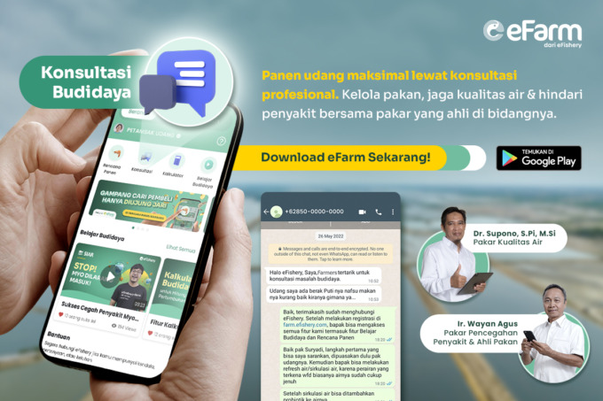 eFishery eFarm Apps - Konsultasi Budidaya